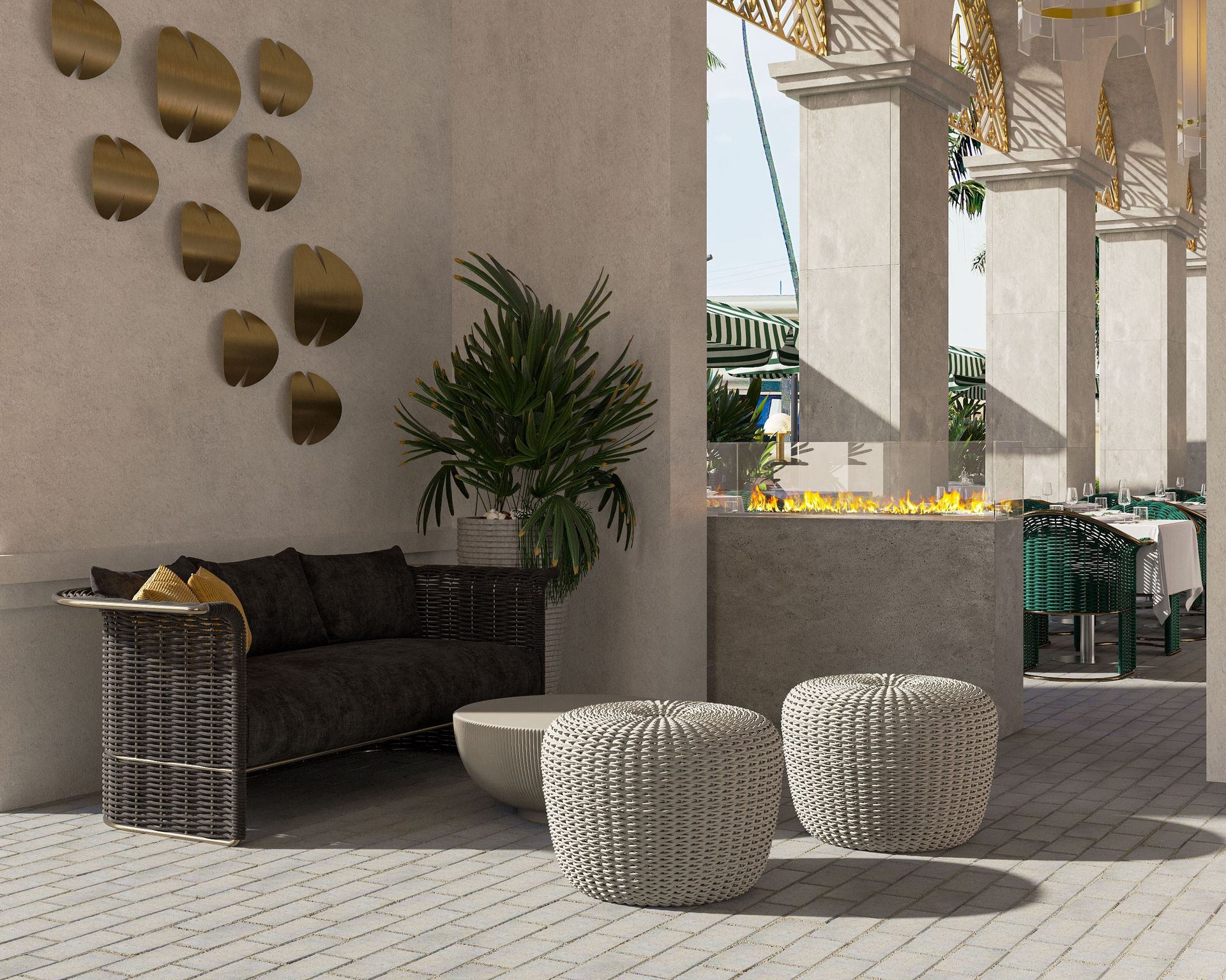 Il Migliore Restaurant, Commercial, Boca Raton, FL — R+N Architecture — image 3