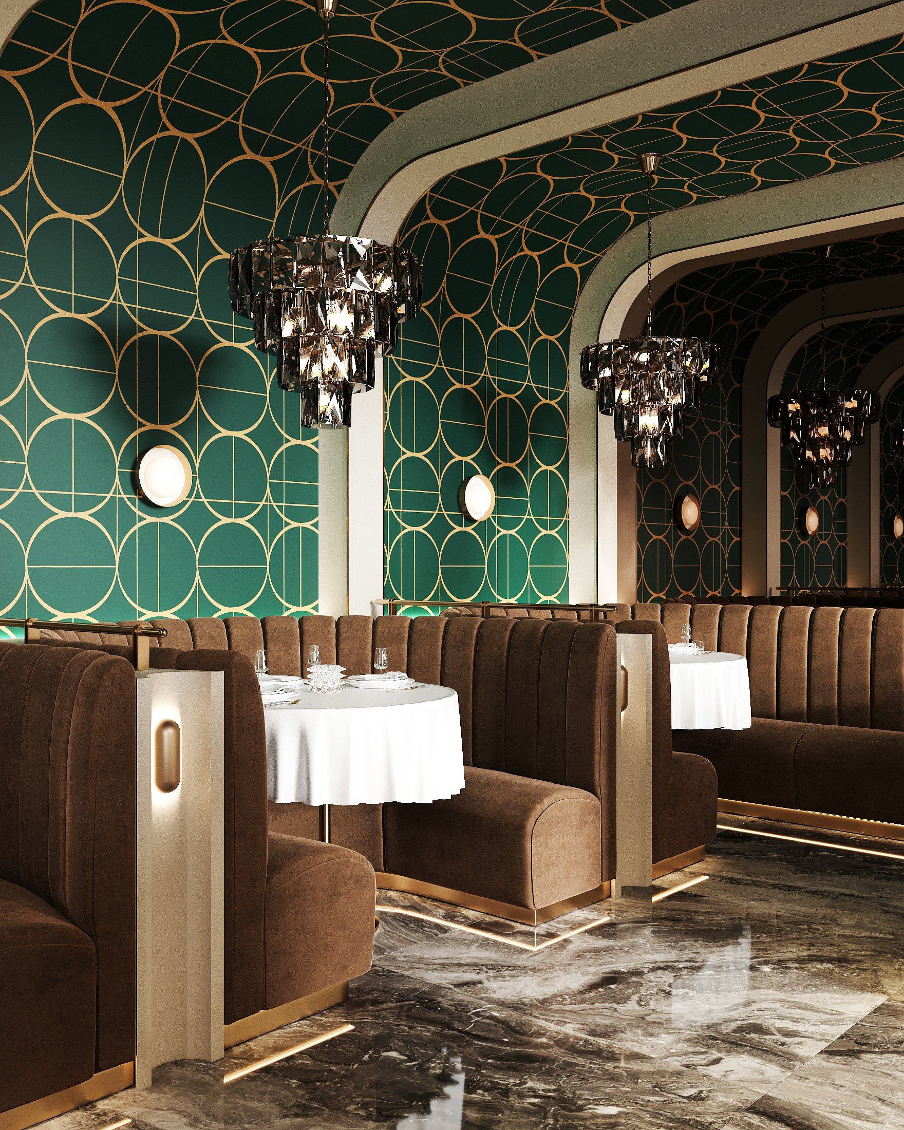 Il Migliore Restaurant, Commercial, Boca Raton, FL — R+N Architecture — image 6
