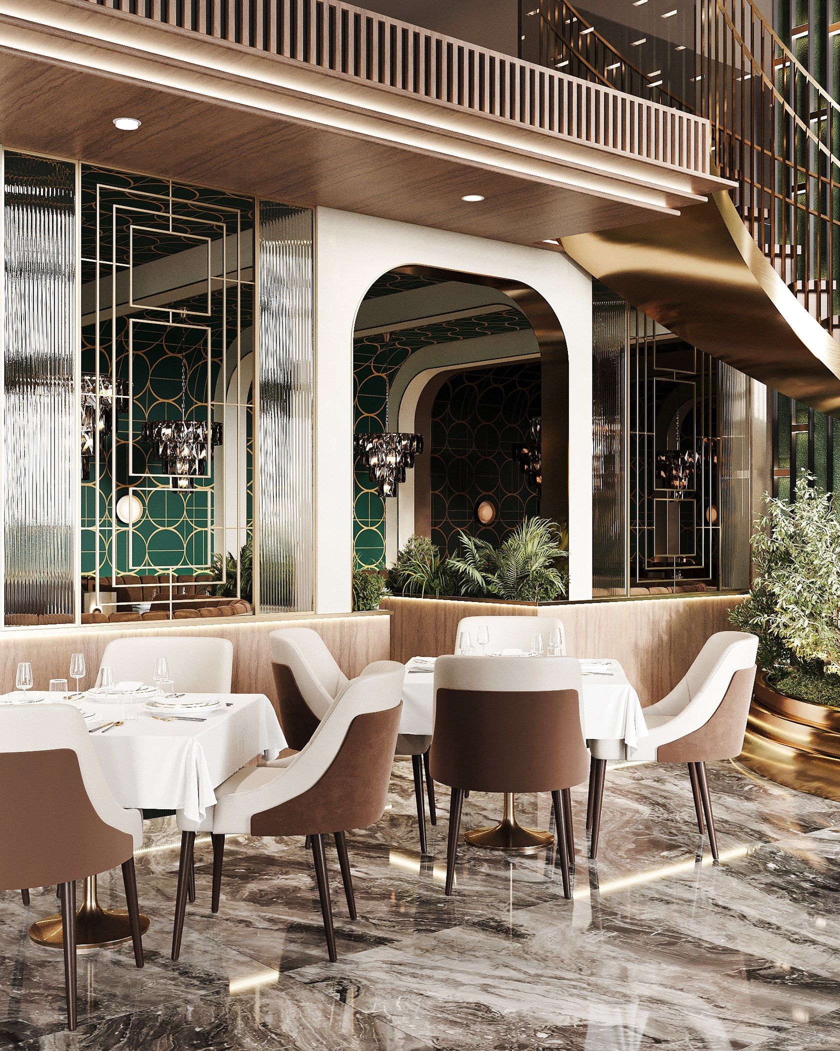 Il Migliore Restaurant, Commercial, Boca Raton, FL — R+N Architecture — image 8